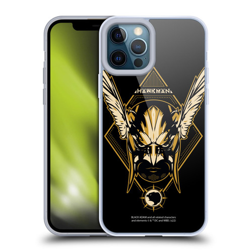 Black Adam Graphics Hawkman Soft Gel Case for Apple iPhone 12 Pro Max