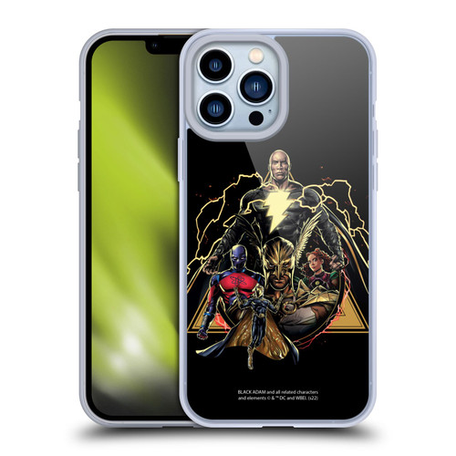 Black Adam Graphics Group Soft Gel Case for Apple iPhone 13 Pro Max