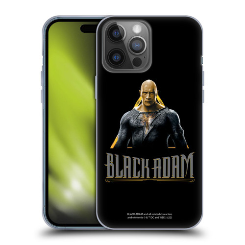 Black Adam Graphics Black Adam Soft Gel Case for Apple iPhone 14 Pro Max