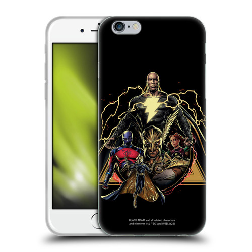 Black Adam Graphics Group Soft Gel Case for Apple iPhone 6 / iPhone 6s