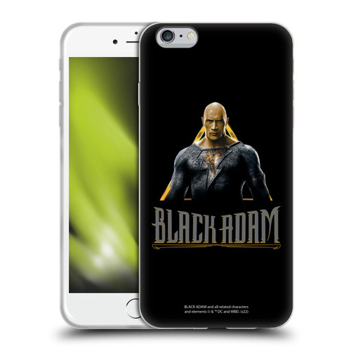 Black Adam Graphics Black Adam Soft Gel Case for Apple iPhone 6 Plus / iPhone 6s Plus