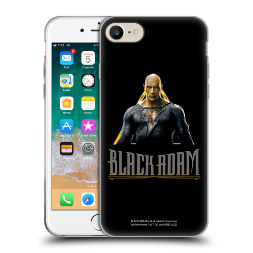 Black Adam Graphics Black Adam Soft Gel Case for Apple iPhone 7 / 8 / SE 2020 & 2022