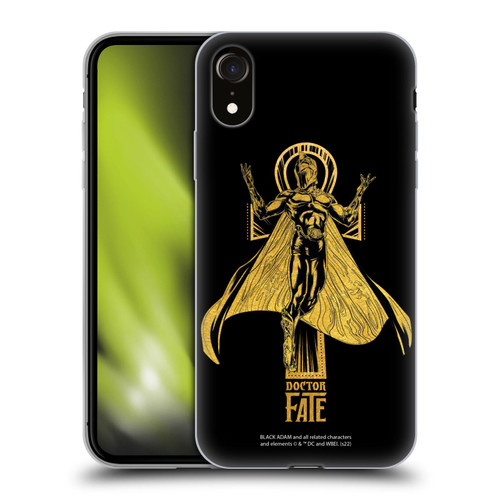 Black Adam Graphics Doctor Fate Soft Gel Case for Apple iPhone XR
