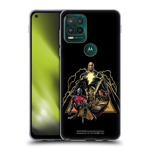Black Adam Graphics Group Soft Gel Case for Motorola Moto G Stylus 5G 2021