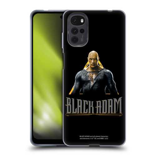 Black Adam Graphics Black Adam Soft Gel Case for Motorola Moto G22