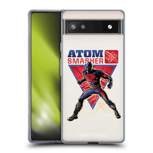 Black Adam Graphics Atom Smasher Soft Gel Case for Google Pixel 6a