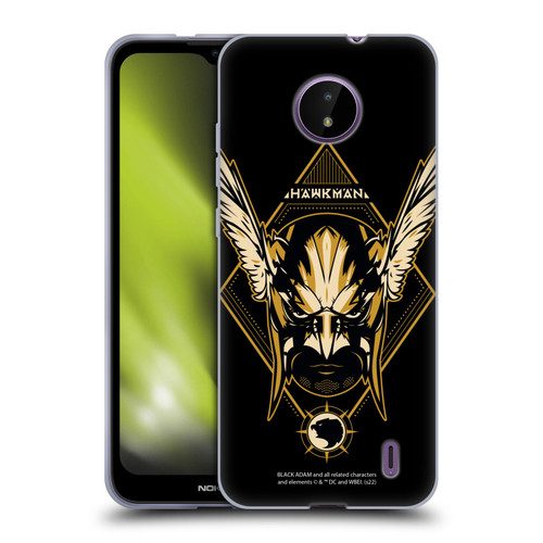 Black Adam Graphics Hawkman Soft Gel Case for Nokia C10 / C20