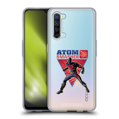 Black Adam Graphics Atom Smasher Soft Gel Case for OPPO Find X2 Lite 5G