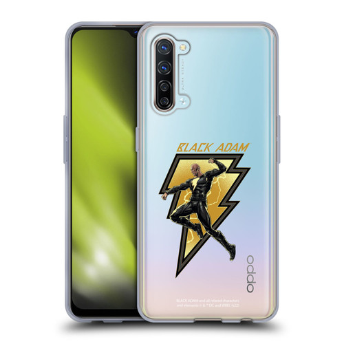 Black Adam Graphics Black Adam 2 Soft Gel Case for OPPO Find X2 Lite 5G