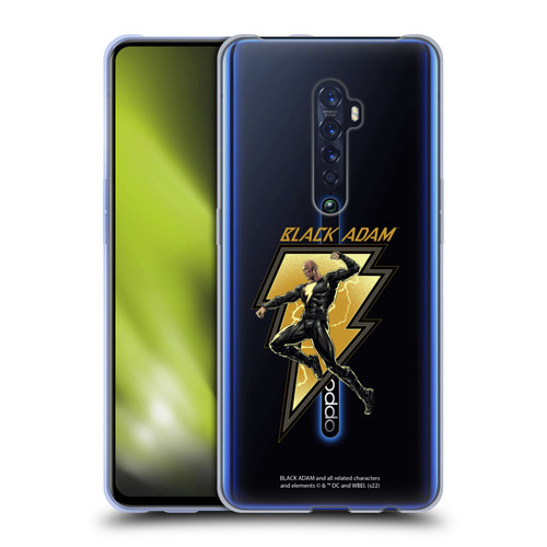 Black Adam Graphics Black Adam 2 Soft Gel Case for OPPO Reno 2