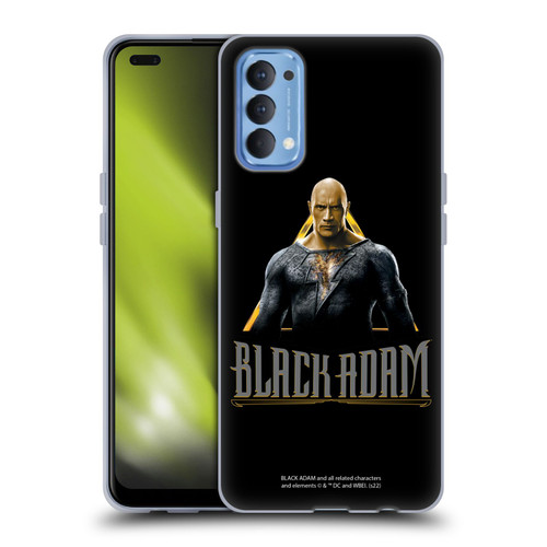 Black Adam Graphics Black Adam Soft Gel Case for OPPO Reno 4 5G