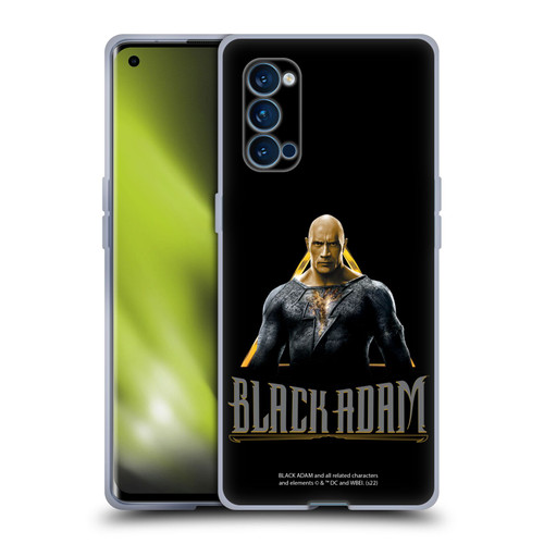 Black Adam Graphics Black Adam Soft Gel Case for OPPO Reno 4 Pro 5G