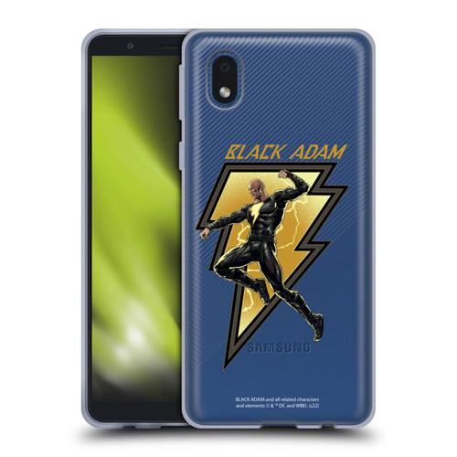 Black Adam Graphics Black Adam 2 Soft Gel Case for Samsung Galaxy A01 Core (2020)