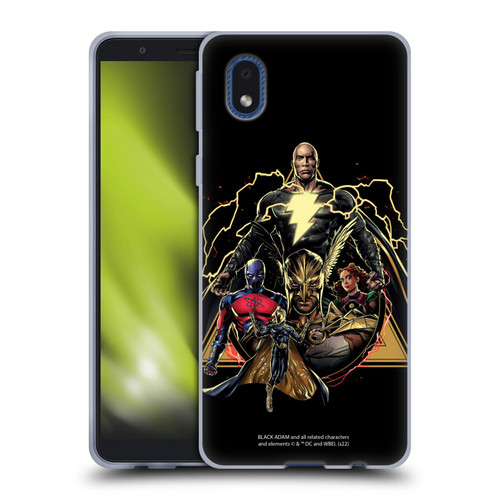 Black Adam Graphics Group Soft Gel Case for Samsung Galaxy A01 Core (2020)
