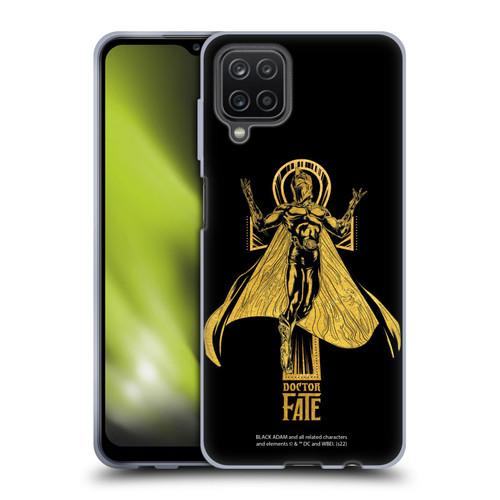 Black Adam Graphics Doctor Fate Soft Gel Case for Samsung Galaxy A12 (2020)