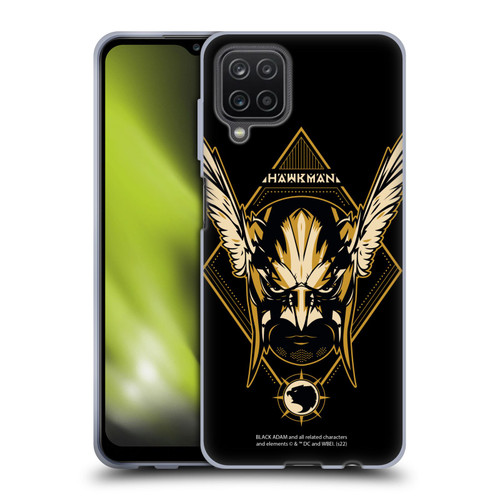 Black Adam Graphics Hawkman Soft Gel Case for Samsung Galaxy A12 (2020)