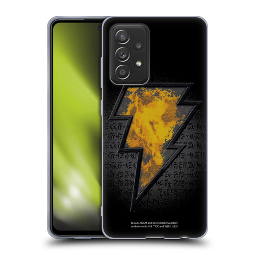 Black Adam Graphics Icon Soft Gel Case for Samsung Galaxy A52 / A52s / 5G (2021)