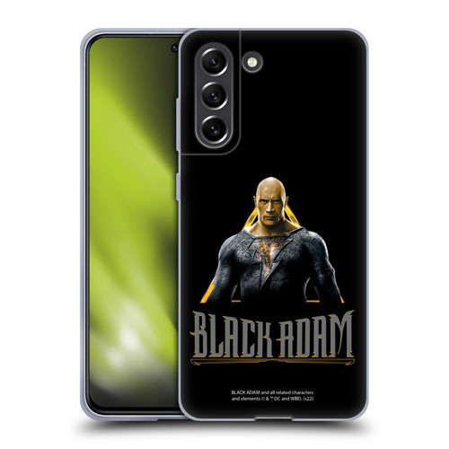 Black Adam Graphics Black Adam Soft Gel Case for Samsung Galaxy S21 FE 5G