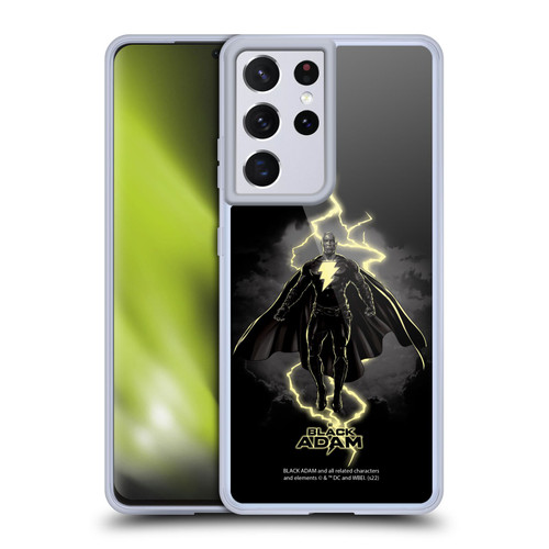 Black Adam Graphics Lightning Soft Gel Case for Samsung Galaxy S21 Ultra 5G