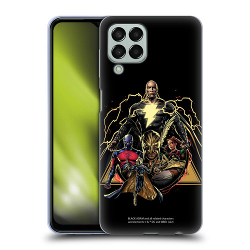 Black Adam Graphics Group Soft Gel Case for Samsung Galaxy M33 (2022)
