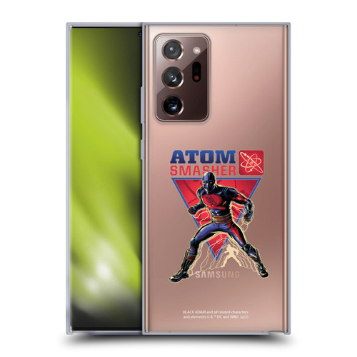 Black Adam Graphics Atom Smasher Soft Gel Case for Samsung Galaxy Note20 Ultra / 5G