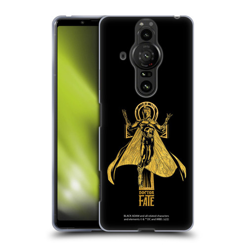 Black Adam Graphics Doctor Fate Soft Gel Case for Sony Xperia Pro-I