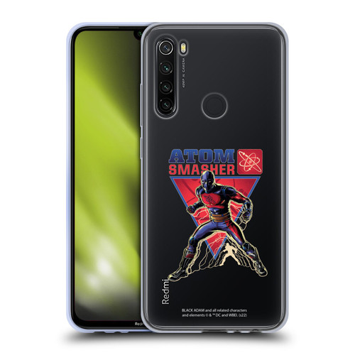 Black Adam Graphics Atom Smasher Soft Gel Case for Xiaomi Redmi Note 8T