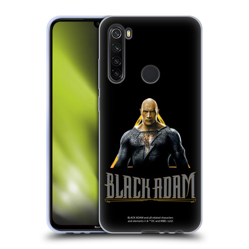 Black Adam Graphics Black Adam Soft Gel Case for Xiaomi Redmi Note 8T