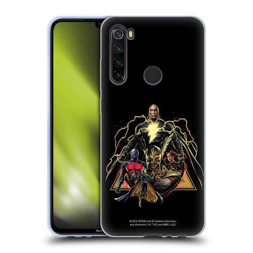 Black Adam Graphics Group Soft Gel Case for Xiaomi Redmi Note 8T
