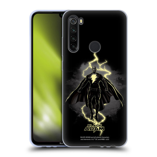 Black Adam Graphics Lightning Soft Gel Case for Xiaomi Redmi Note 8T