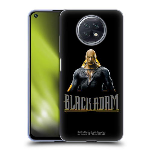 Black Adam Graphics Black Adam Soft Gel Case for Xiaomi Redmi Note 9T 5G