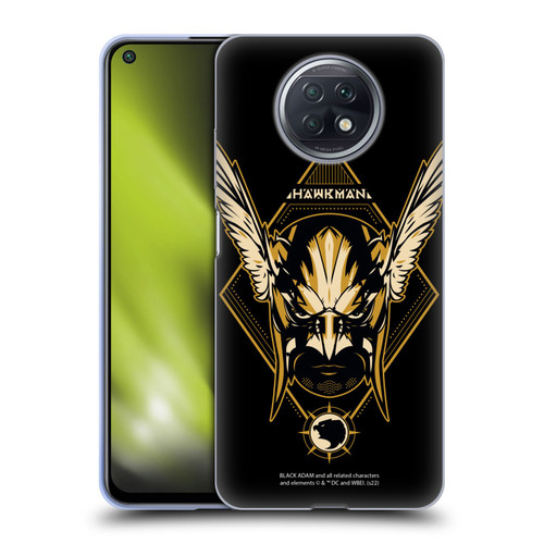 Black Adam Graphics Hawkman Soft Gel Case for Xiaomi Redmi Note 9T 5G