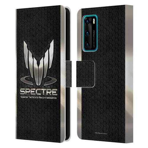 EA Bioware Mass Effect 3 Badges And Logos Spectre Leather Book Wallet Case Cover For Huawei P40 5G