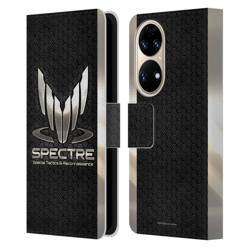 EA Bioware Mass Effect 3 Badges And Logos Spectre Leather Book Wallet Case Cover For Huawei P50