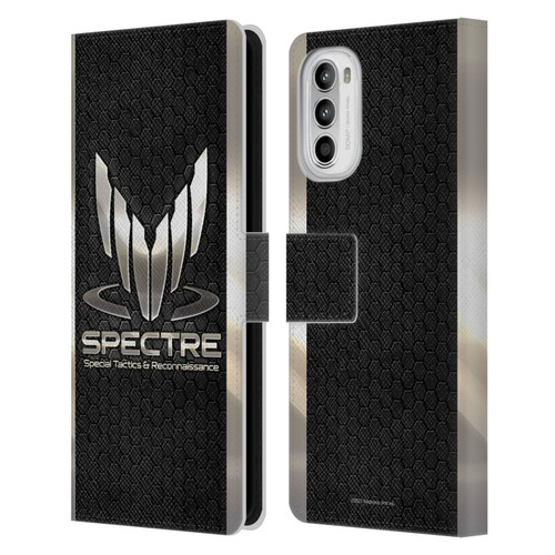 EA Bioware Mass Effect 3 Badges And Logos Spectre Leather Book Wallet Case Cover For Motorola Moto G52