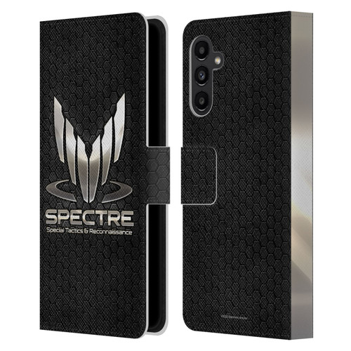 EA Bioware Mass Effect 3 Badges And Logos Spectre Leather Book Wallet Case Cover For Samsung Galaxy A13 5G (2021)