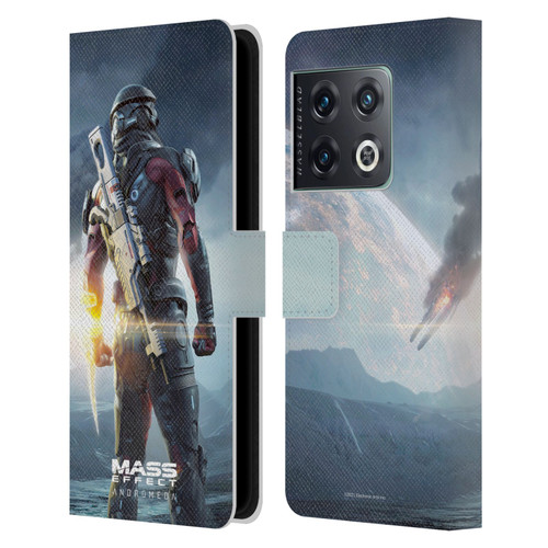 EA Bioware Mass Effect Andromeda Graphics Key Art Super Deluxe 2017 Leather Book Wallet Case Cover For OnePlus 10 Pro