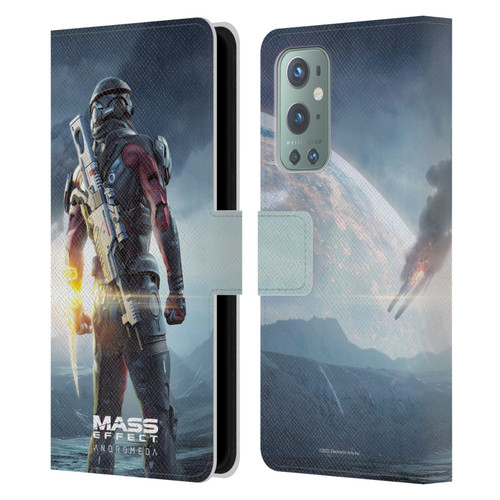 EA Bioware Mass Effect Andromeda Graphics Key Art Super Deluxe 2017 Leather Book Wallet Case Cover For OnePlus 9