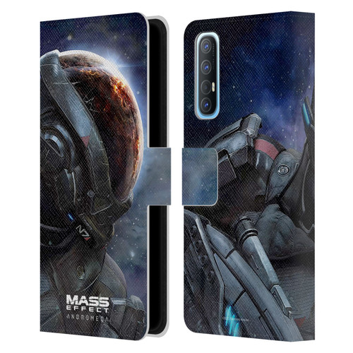 EA Bioware Mass Effect Andromeda Graphics Key Art 2017 Leather Book Wallet Case Cover For OPPO Find X2 Neo 5G