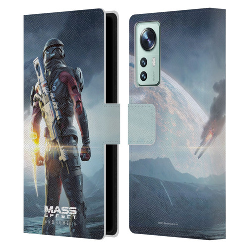 EA Bioware Mass Effect Andromeda Graphics Key Art Super Deluxe 2017 Leather Book Wallet Case Cover For Xiaomi 12