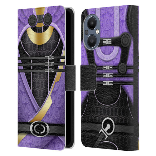 EA Bioware Mass Effect Armor Collection Tali'Zorah nar Rayya Leather Book Wallet Case Cover For OnePlus Nord N20 5G