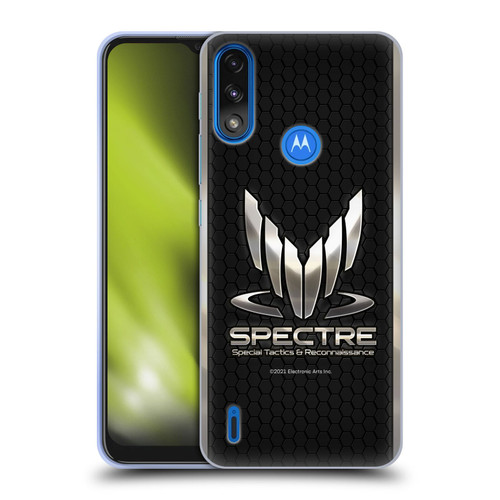 EA Bioware Mass Effect 3 Badges And Logos Spectre Soft Gel Case for Motorola Moto E7 Power / Moto E7i Power