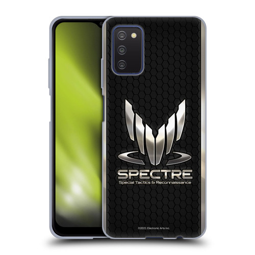 EA Bioware Mass Effect 3 Badges And Logos Spectre Soft Gel Case for Samsung Galaxy A03s (2021)