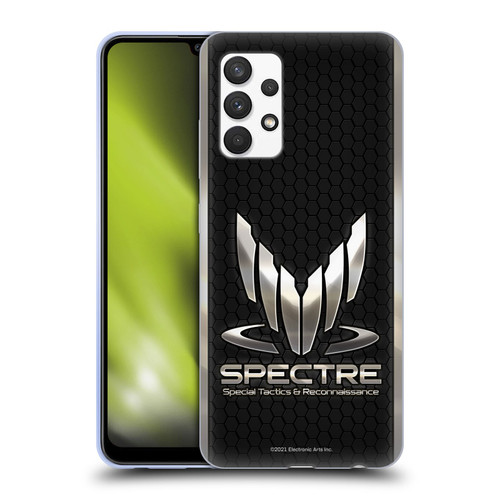 EA Bioware Mass Effect 3 Badges And Logos Spectre Soft Gel Case for Samsung Galaxy A32 (2021)