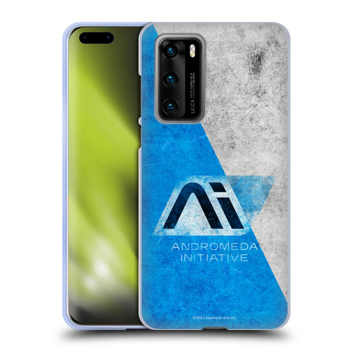 EA Bioware Mass Effect Andromeda Graphics Initiative Distressed Soft Gel Case for Huawei P40 5G