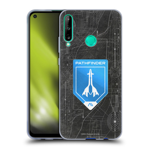 EA Bioware Mass Effect Andromeda Graphics Pathfinder Badge Soft Gel Case for Huawei P40 lite E