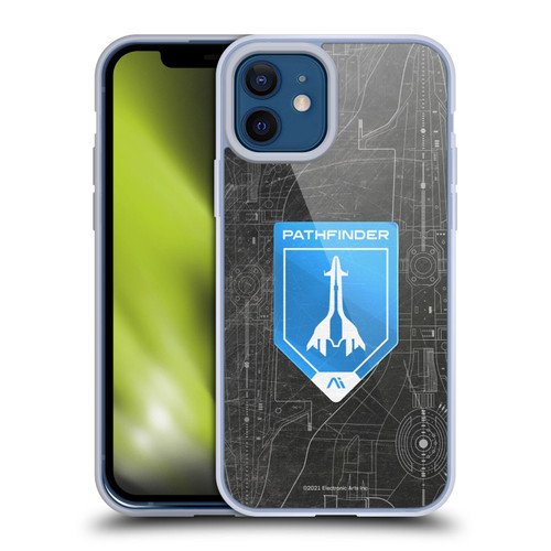 EA Bioware Mass Effect Andromeda Graphics Pathfinder Badge Soft Gel Case for Apple iPhone 12 / iPhone 12 Pro