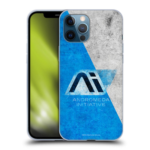 EA Bioware Mass Effect Andromeda Graphics Initiative Distressed Soft Gel Case for Apple iPhone 12 Pro Max