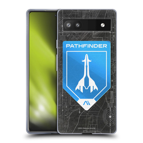 EA Bioware Mass Effect Andromeda Graphics Pathfinder Badge Soft Gel Case for Google Pixel 6a
