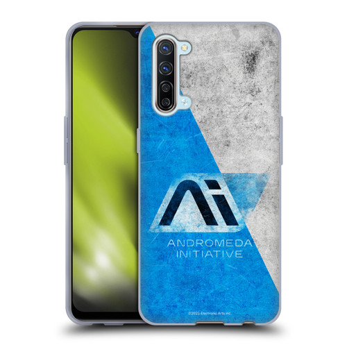 EA Bioware Mass Effect Andromeda Graphics Initiative Distressed Soft Gel Case for OPPO Find X2 Lite 5G